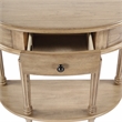 Butler Specialty Company Mozart Wood Demilune Console Table - Antique Beige