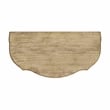 Ashby Demilune Antique Beige Console Table With Storage