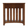 Larina One- Drawer Shaker Side Table - Brown
