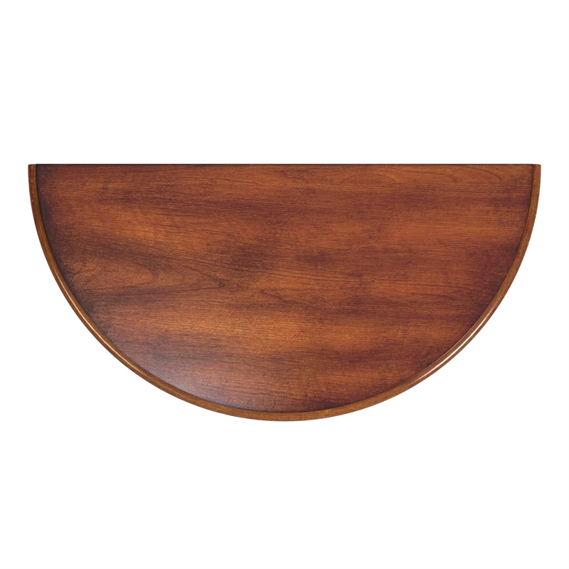 Butler Bellini  Antique Cherry Demilune Console Table