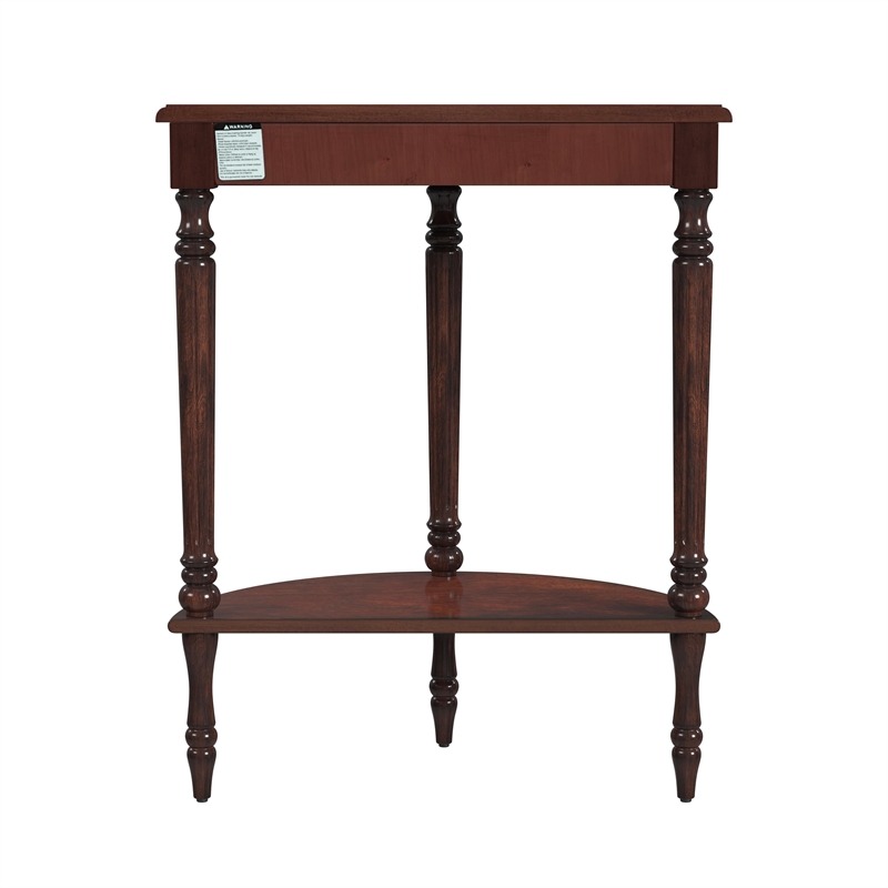 Butler Specialty Company Bellini Demilune Console Table - Cherry Brown