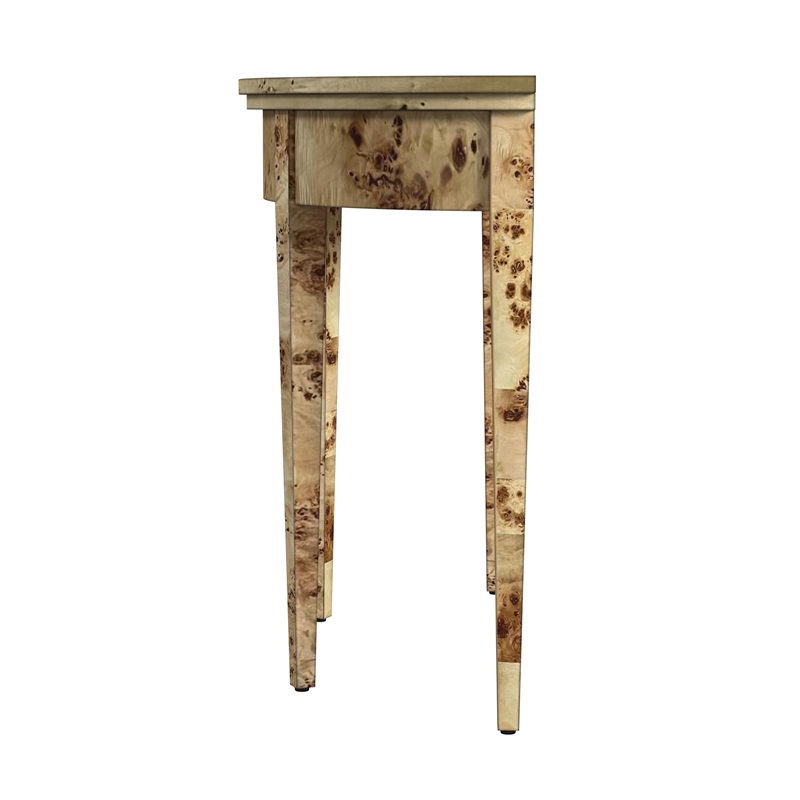 Butler Specialty Company Hampton Burl Demilune 36