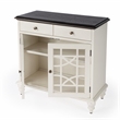 Butler Specialty Company Rene 2 Door 2 Drawer Cabinet - White