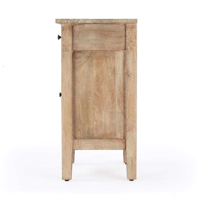 Butler Specialty Company Switra Solid Wood End Table - Natural