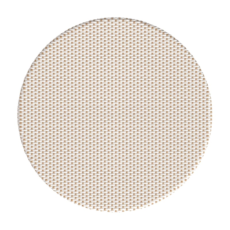 Butler Specialty Company Tobias Outdoor Rattan Bistro Table - Beige & White