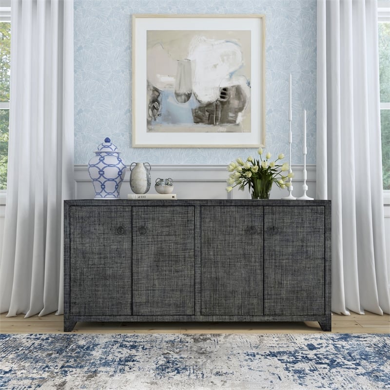 Butler Specialty Company Bar Harbor Raffia 4 Door 70