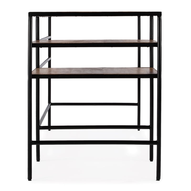 Butler Specialty Company Jensen Iron And Wood Writing Desk - Natural Mango