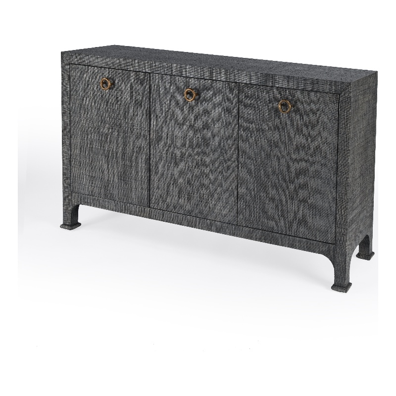 Butler Specialty Company Chatham 3-Door Raffia 60