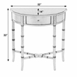 Butler Specialty Company Skilling Wood Demilune Console Table - Olive Ash