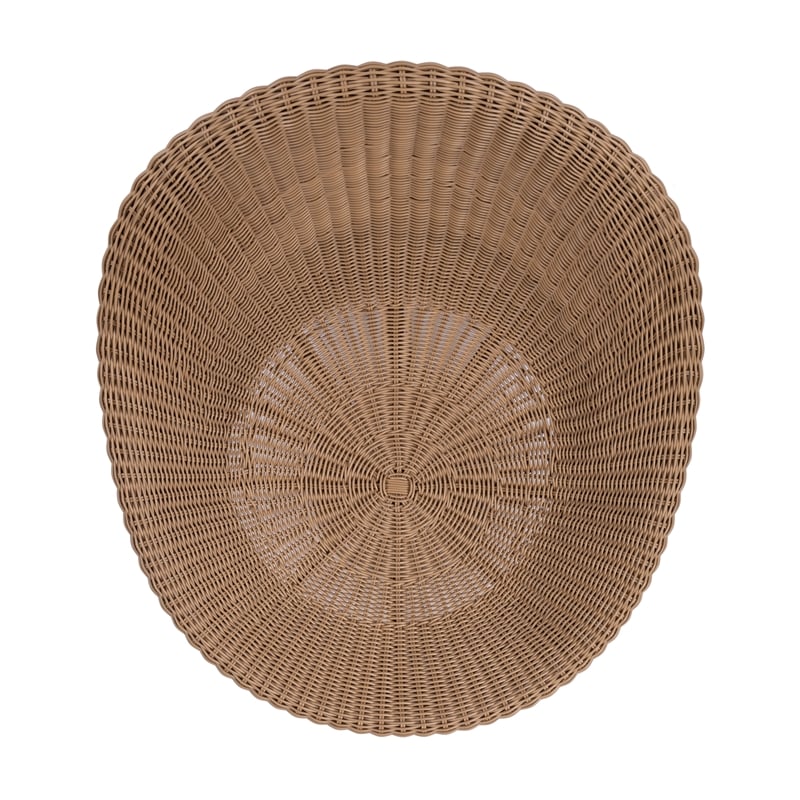 Butler Specialty Company Delmar Rattan Outdoor Nest Chair - Natural Rattan