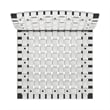 Butler Specialty Company Urban Woven Leather Rectangular  28