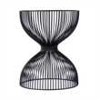 Butler Specialty Company Nicola Outdoor Contemporary Metal Side Table In Black