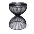 Butler Specialty Company Nicola Outdoor Contemporary Metal Side Table In Black