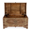 Butler Specialty Company Nador Wood Storage Trunk Coffee Table In Brown