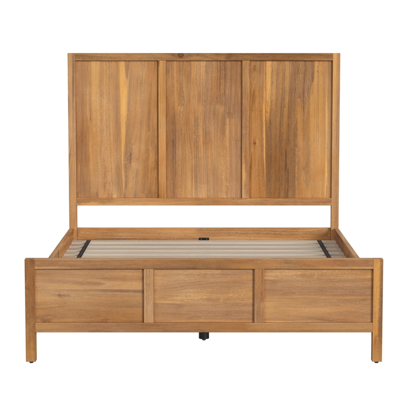 Butler Specialty Company Lark Wood Queen Size Bed In Light Brown
