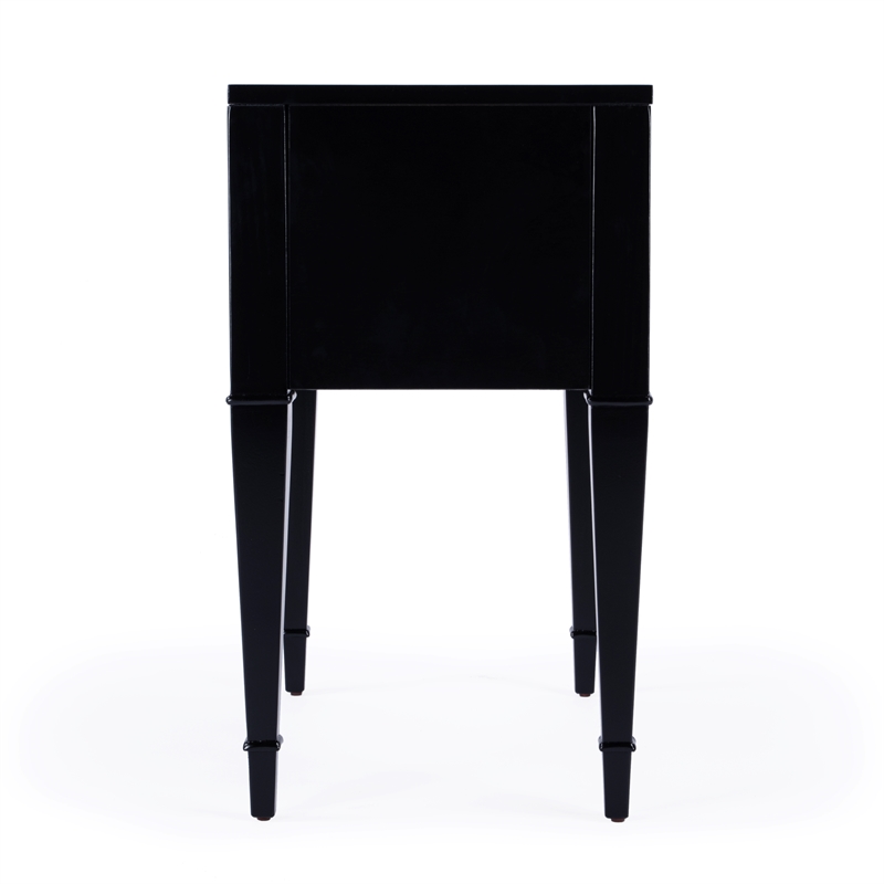 Butler Specialty Company Kai 2 Drawer End Table - Black Licorice