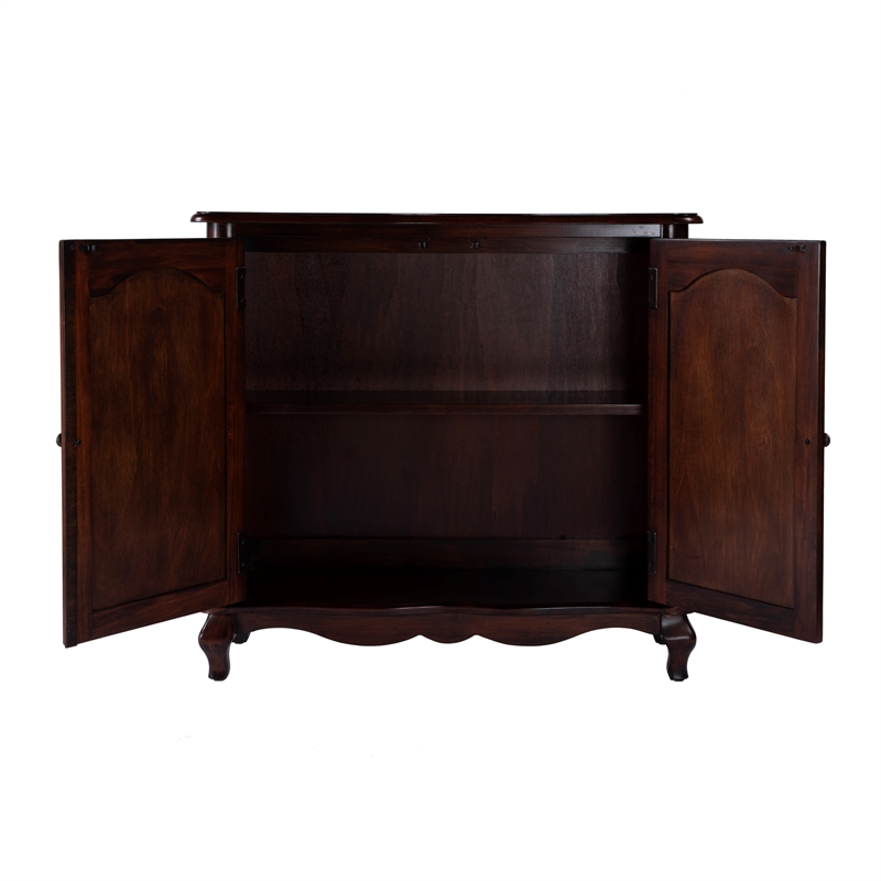 Butler Specialty Company Leyden European Wood Accent Cabinet - Cherry