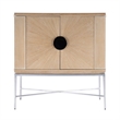 Butler Specialty Company Joanie 2- Door Wine Cabinet - Tan/Beige