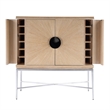 Butler Specialty Company Joanie 2- Door Wine Cabinet - Tan/Beige