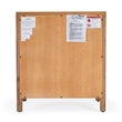 Butler Specialty Company Mesa Cane And Solid Wood  3 Drawer Chest - Natural