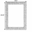 Butler Specialty Company Gloucester Woven Banana Leaf Wall Mirror - Brown