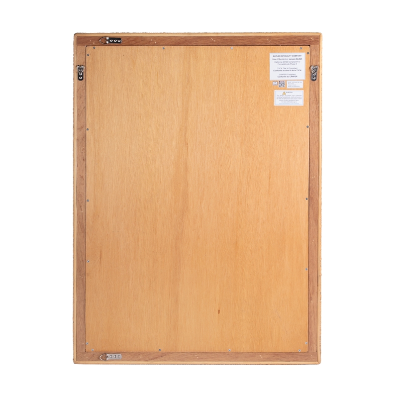 Butler Specialty Company Hana Woven Rattan Wall Mirror - Natural Rattan