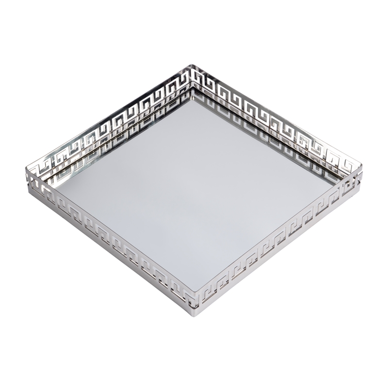 Butler Specialty Company Cleo Square Serving Tray - Polished Silver