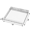 Butler Specialty Company Cleo Square Serving Tray - Polished Silver