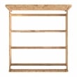 Butler Specialty Company Cora King Burl Wood Panel Bed - Natural