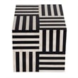 Butler Specialty Company Zuri Square Bone In-Lay End Table - Black