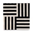 Butler Specialty Company Zuri Square Bone In-Lay End Table - Black