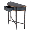 Butler Specialty Company Skilling 31 in. W Demilune Wood Console - Pastel Blue
