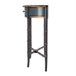 Butler Specialty Company Skilling 31 in. W Demilune Wood Console - Pastel Blue