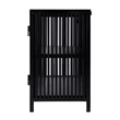 Butler Specialty Company Worthington 35.5 in. W Iron and Glass Chest - Black