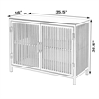 Butler Specialty Company Worthington 35.5 in. W Iron and Glass Chest - Black