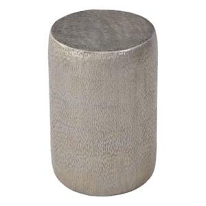 Butler Specialty Company Sahara 12 in. W Round Stainless Steel End Table - Gold