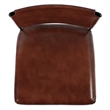 Butler Specialty Company Nevin 19 in. Seat Height Leather Side Chair-Brown