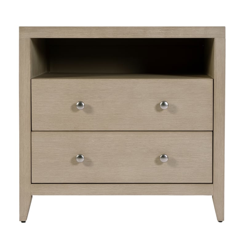 Butler Specialty Company Dana 28 in. W  Wood 2 Drawer Nightstand - Taupe
