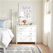 Butler Specialty Company Dana 34 in. W Rectangular Wood 3 Drawer Chest - White