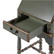 Butler Specialty Company Newlark 20 in. W Wood and Glass Secretary - Green