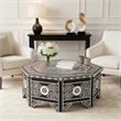 Butler Specialty Company Blackwell 40.25 in. W Octagonal Coffee Table Black