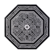Butler Specialty Company Blackwell 40.25 in. W Octagonal Coffee Table Black