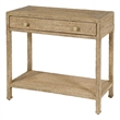 Butler Specialty Company Como 31.5 in. W Banana Leaf Console Table in Natural
