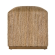 Butler Specialty Company Como 17 in. W Square Banana Leaf Accent Stool - Natural