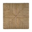 Butler Specialty Company Como 17 in. W Square Banana Leaf Accent Stool - Natural