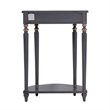 Butler Specialty Company Ashby 22 in. W Demilune Wood 1 Drawer Console Table - Pastel Blue