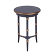 Butler Specialty Company Isla 16 in. W Round Wood 3 Leg Side Table - Pastel Blue