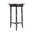 Butler Specialty Company Isla 16 in. W Round Wood 3 Leg Side Table - Pastel Blue