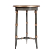 Butler Specialty Company Isla 16 in. W Round Wood 3 Leg Side Table - Pastel Green
