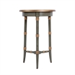 Butler Specialty Company Isla 16 in. W Round Wood 3 Leg Side Table - Pastel Green